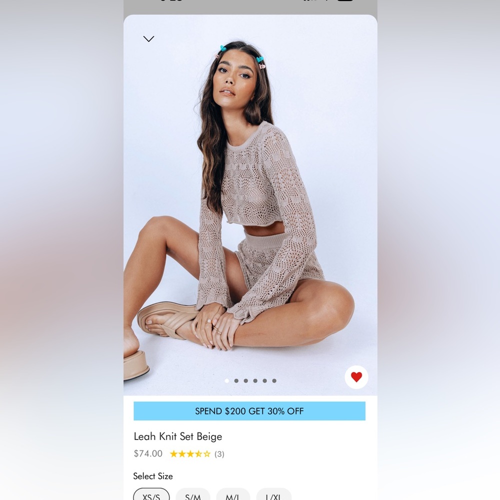 Leah knit from princess Polly